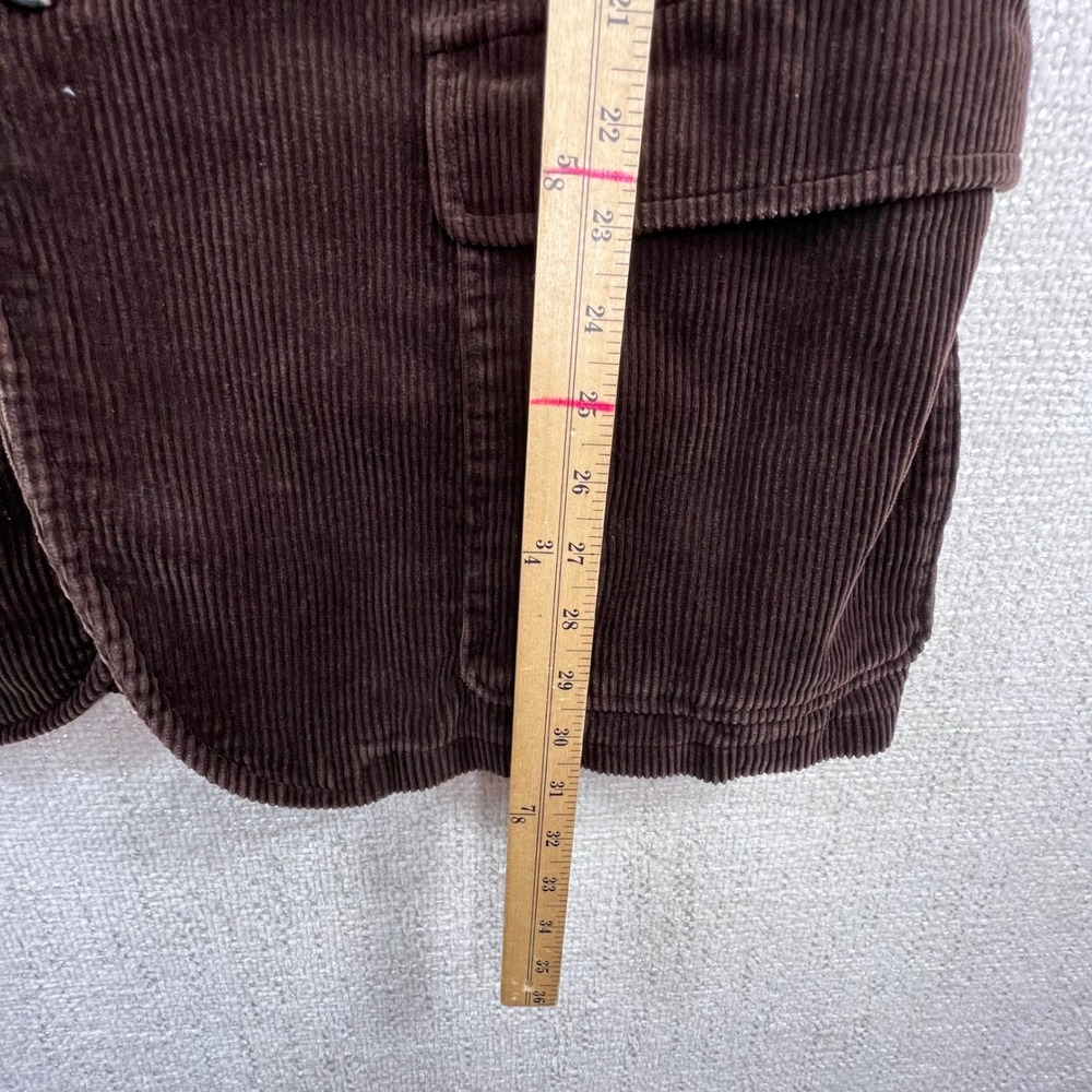 GAP 1969 Mens Dark Brown Wide Wale Corduroy Blazer Sport Coat Two Button Jacket - Picture 7 of 11